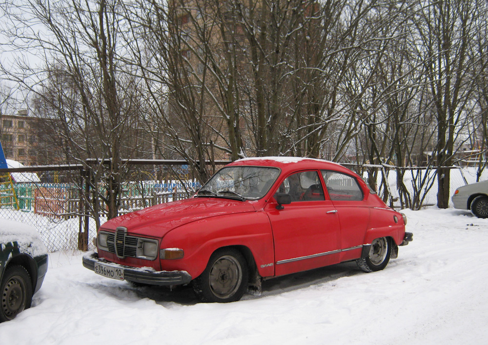 Карелия, № Е 396 МО 10 — Saab 96 '69-78