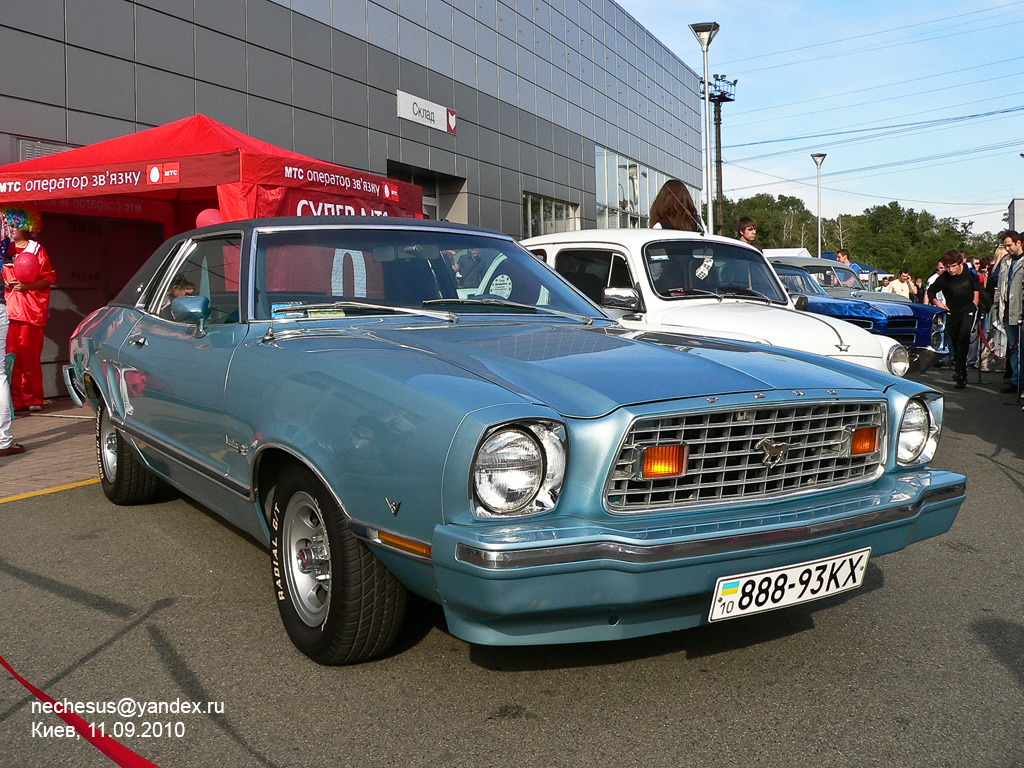 Киевская область, № 888-93 КХ — Ford Mustang (2G) '74-78