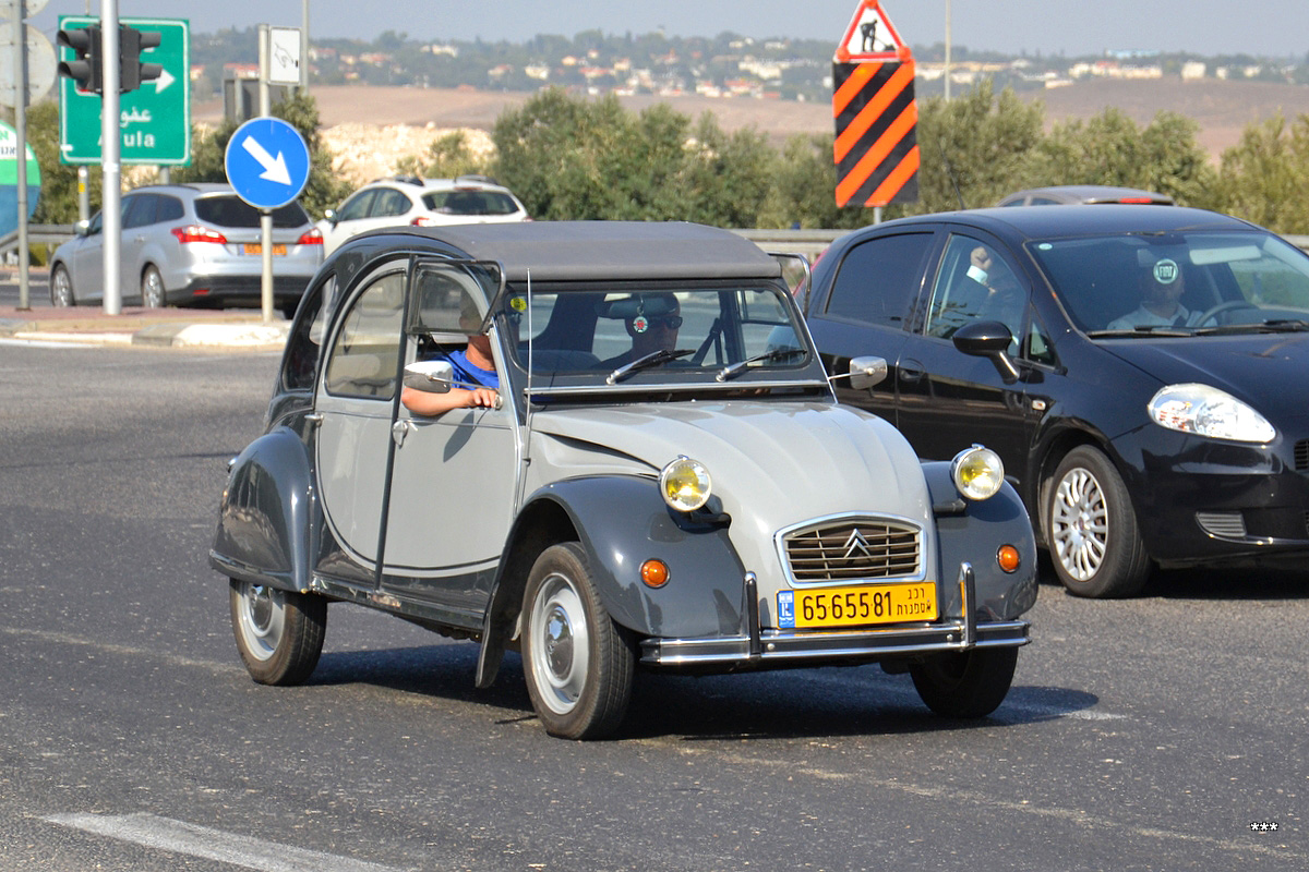 Израиль, № 65-655-81 — Citroën 2CV '49-90