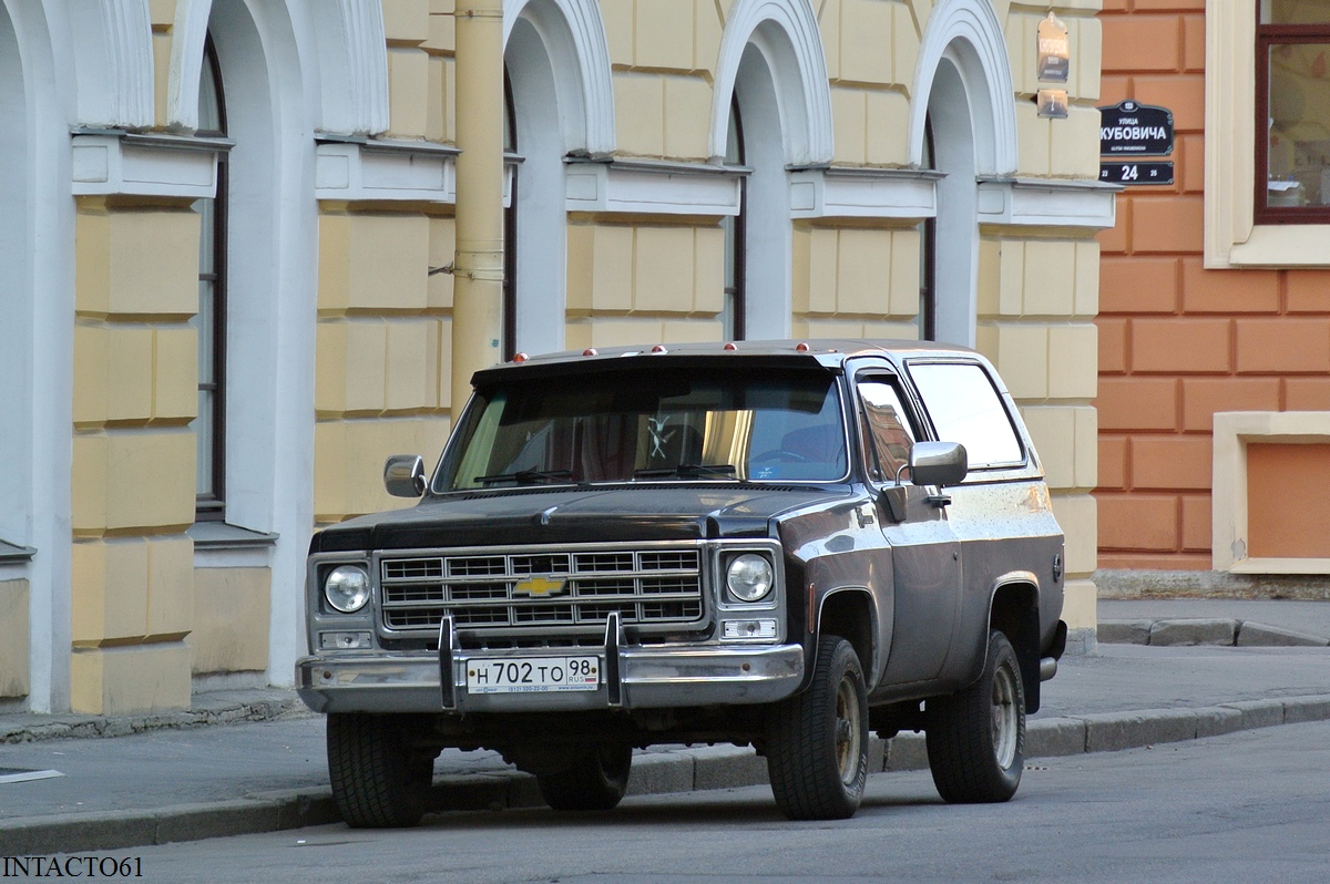 Санкт-Петербург, № Н 702 ТО 98 — Chevrolet Blazer (2G) '73-91