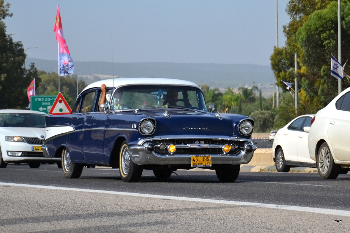 Израиль, № 46-099 — Chevrolet Bel Air (2G) '55-57
