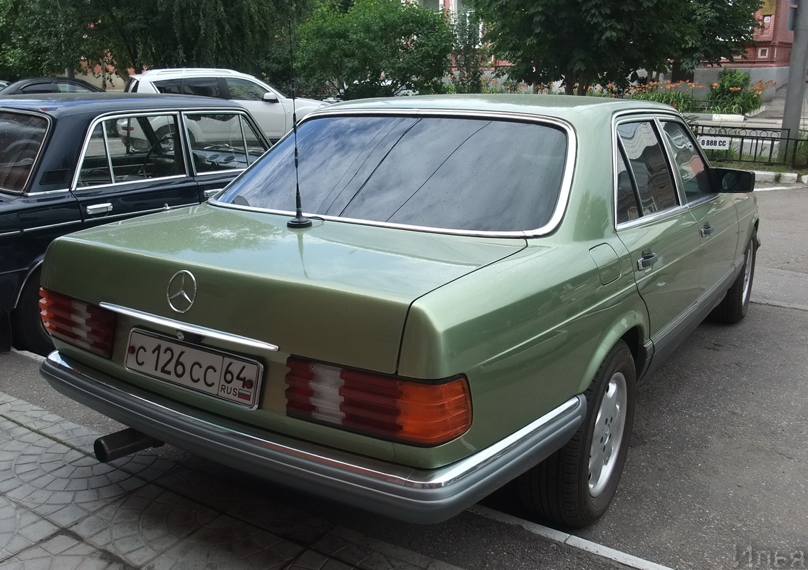Саратовская область, № С 126 СС 64 — Mercedes-Benz (W126) '79-91