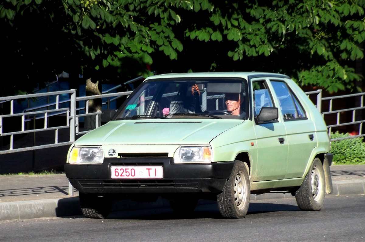 Могилёвская область, № 6250 TІ — Škoda Favorit (Type 781) '87-91