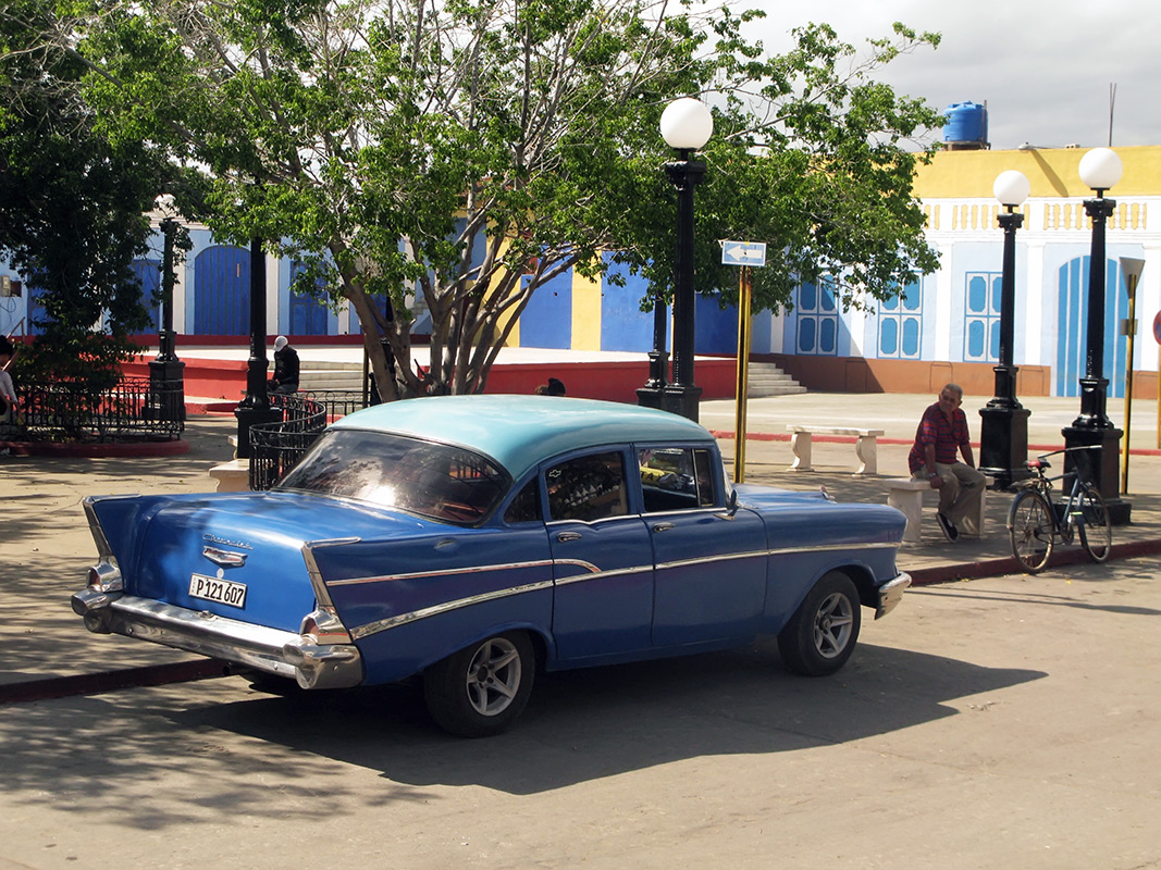 Куба, № P 121 607 — Chevrolet Bel Air (2G) '55-57
