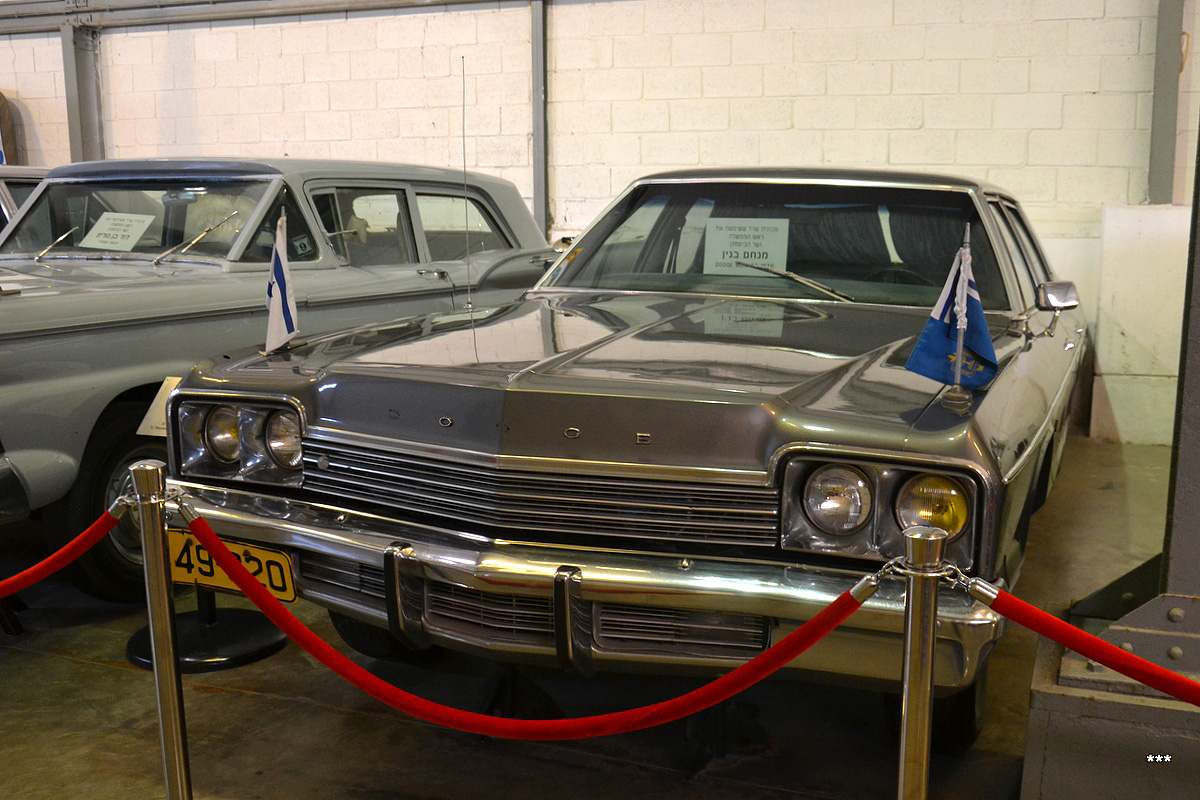 Израиль, № 49-020 — Dodge Monaco (3G) '74-77