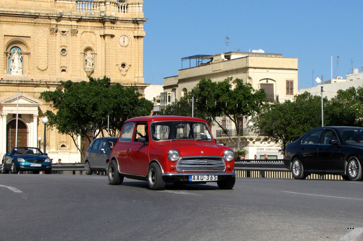 Мальта, № AAU 365 — Austin Mini '59-00