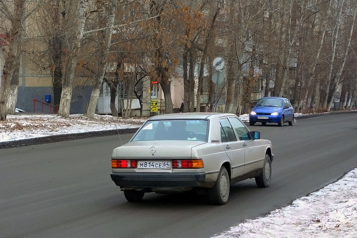 Саратовская область, № М 814 СЕ 64 — Mercedes-Benz (W201) '82-93