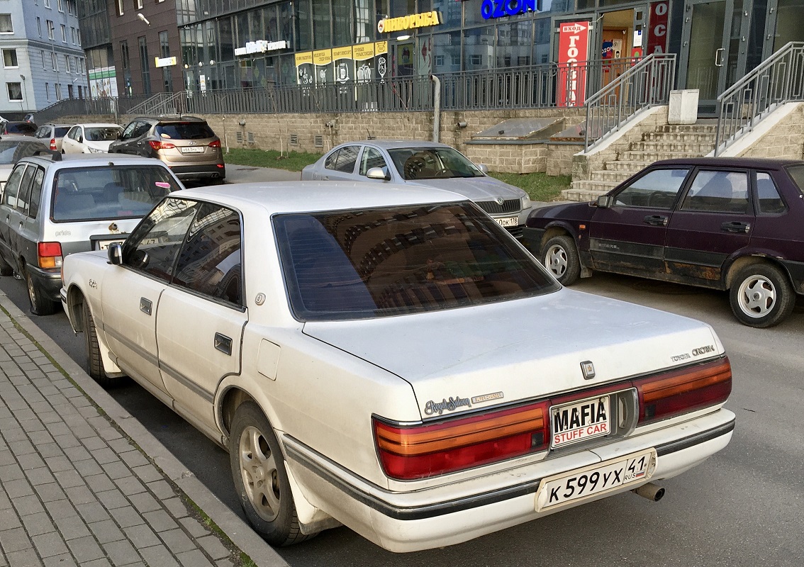 Санкт-Петербург, № К 599 УХ 41 — Toyota Crown (S130) '87-91