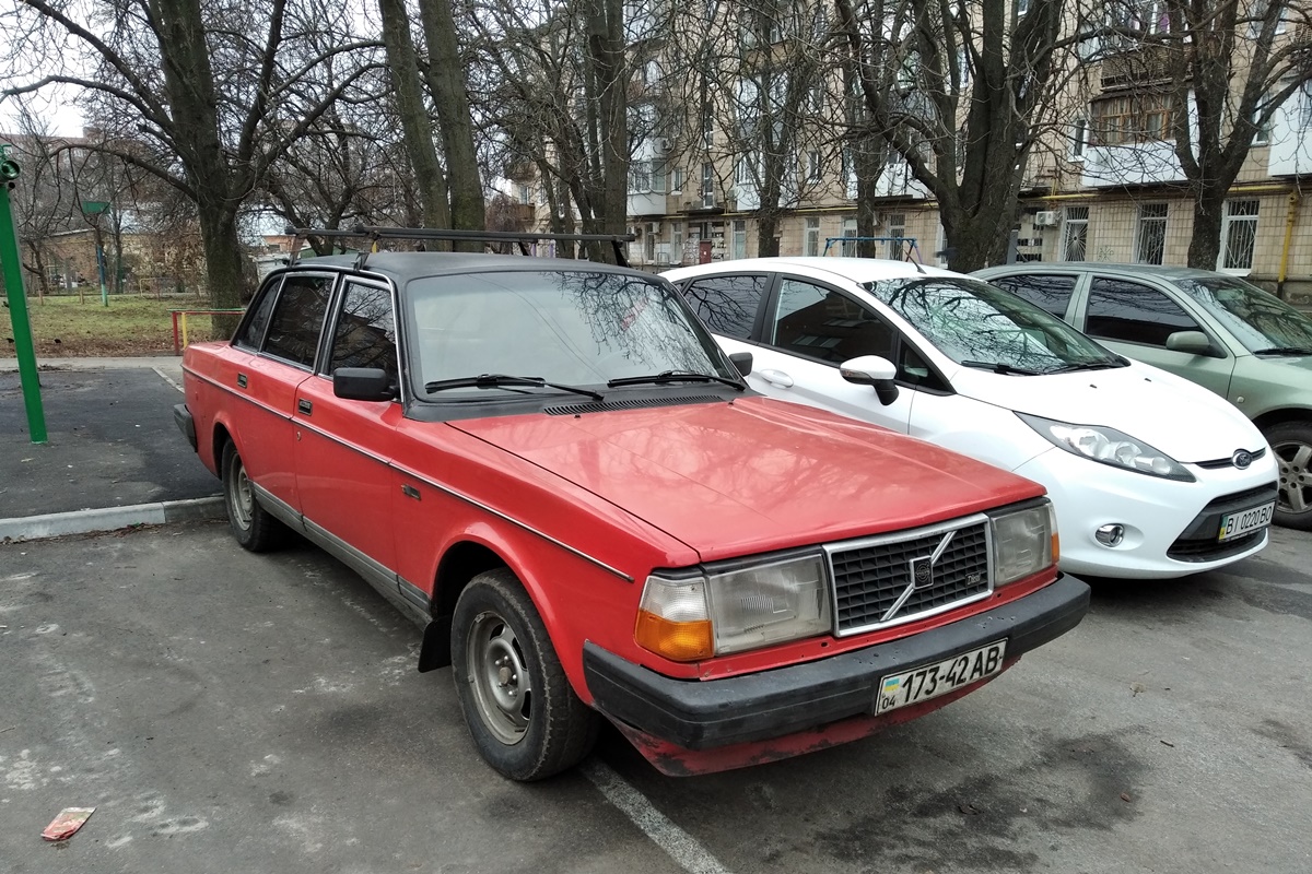 Днепропетровская область, № 173-42 АВ — Volvo 244 GL '79-81