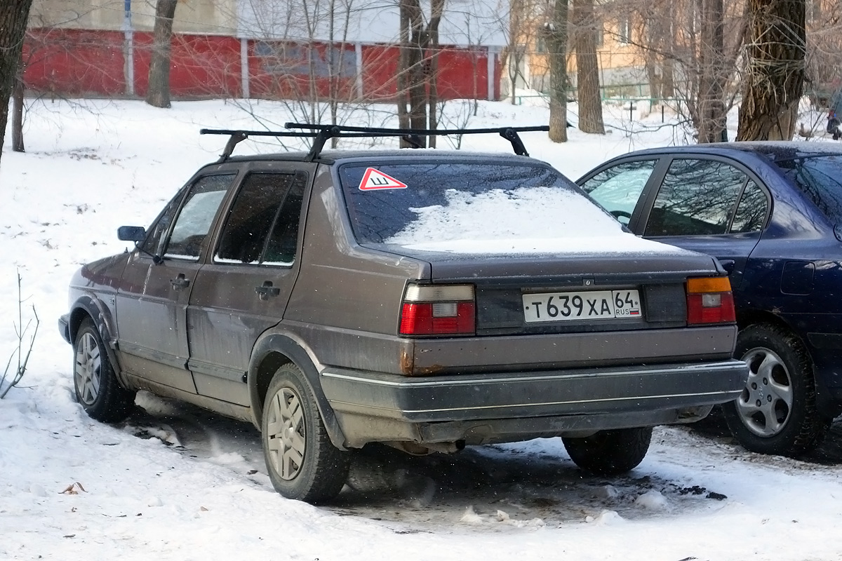 Саратовская область, № Т 639 ХА 64 — Volkswagen Jetta Mk2 (Typ 16) '84-92