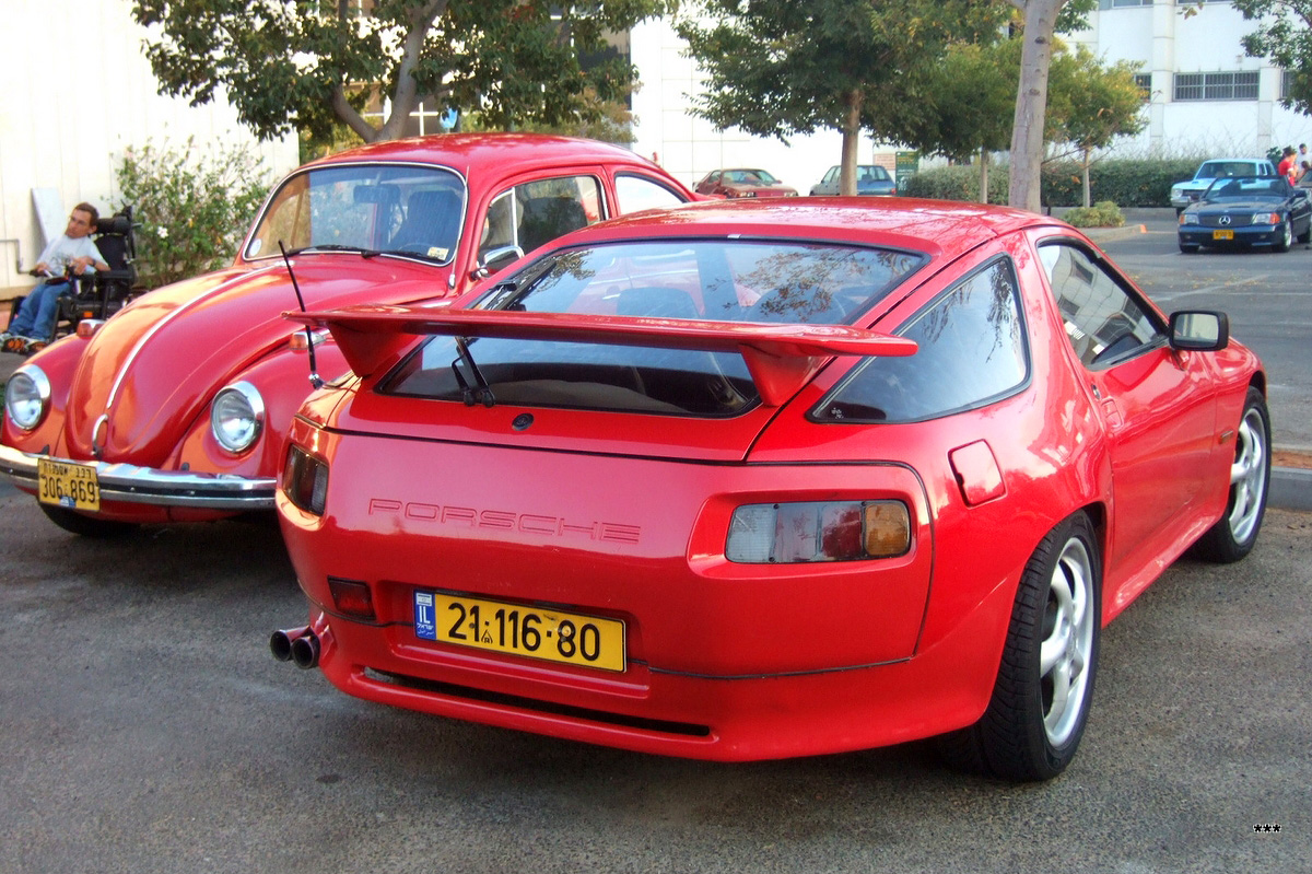 Израиль, № 21-116-80 — Porsche 928 '77-95