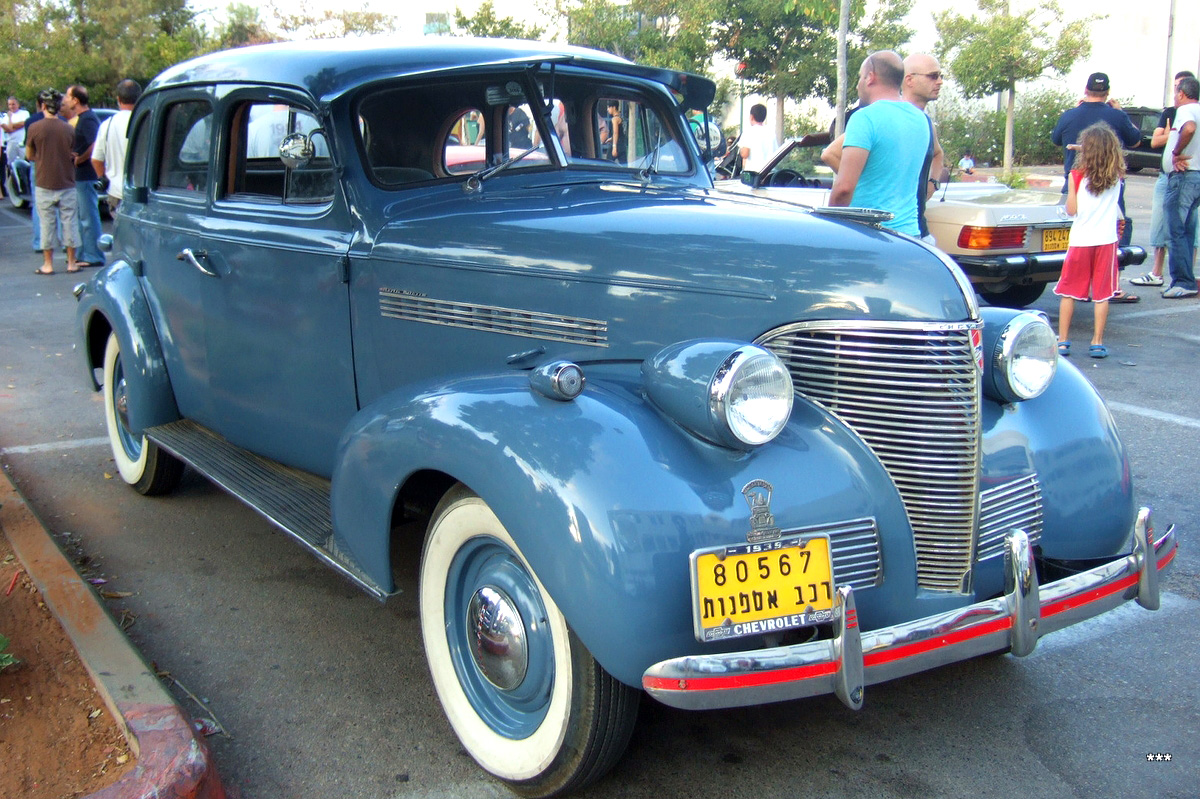 Израиль, № 80-567 — Chevrolet Master DeLuxe (JA/JB) '39