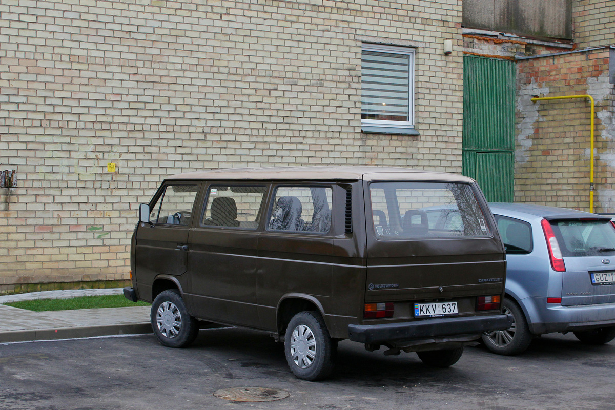 Литва, № KKV 637 — Volkswagen Typ 2 (Т3) '79-92