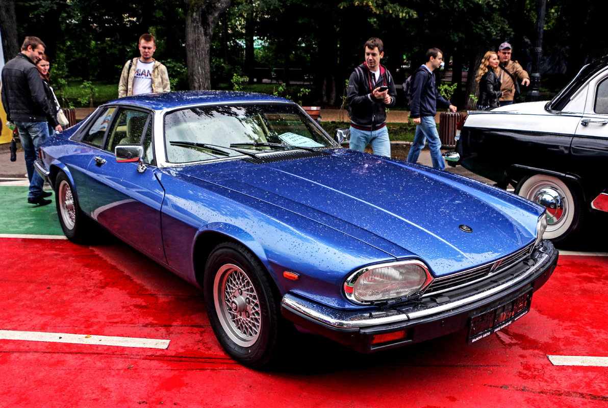 Москва, № Х 376 УХ 97 — Jaguar XJ-S (Series II) '81-91; Москва — Фестиваль "Ретро-Фест" 2015