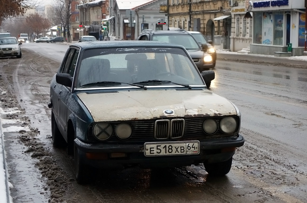 Саратовская область, № Е 518 ХВ 64 — BMW 5 Series (E28) '82-88