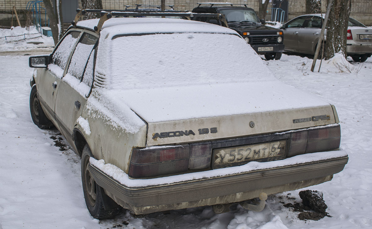 Саратовская область, № У 552 МТ 64 — Opel Ascona (C) '81-88