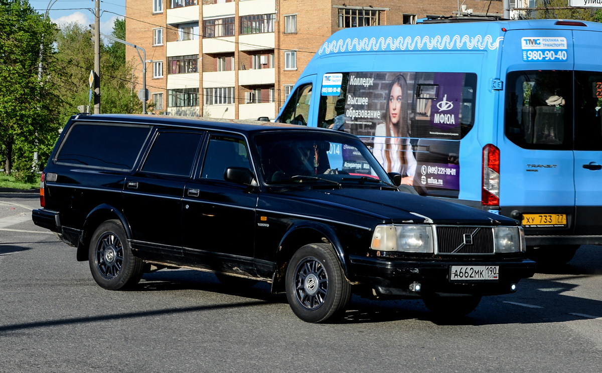 Московская область, № А 662 МК 190 — Volvo 240 GL '86–93