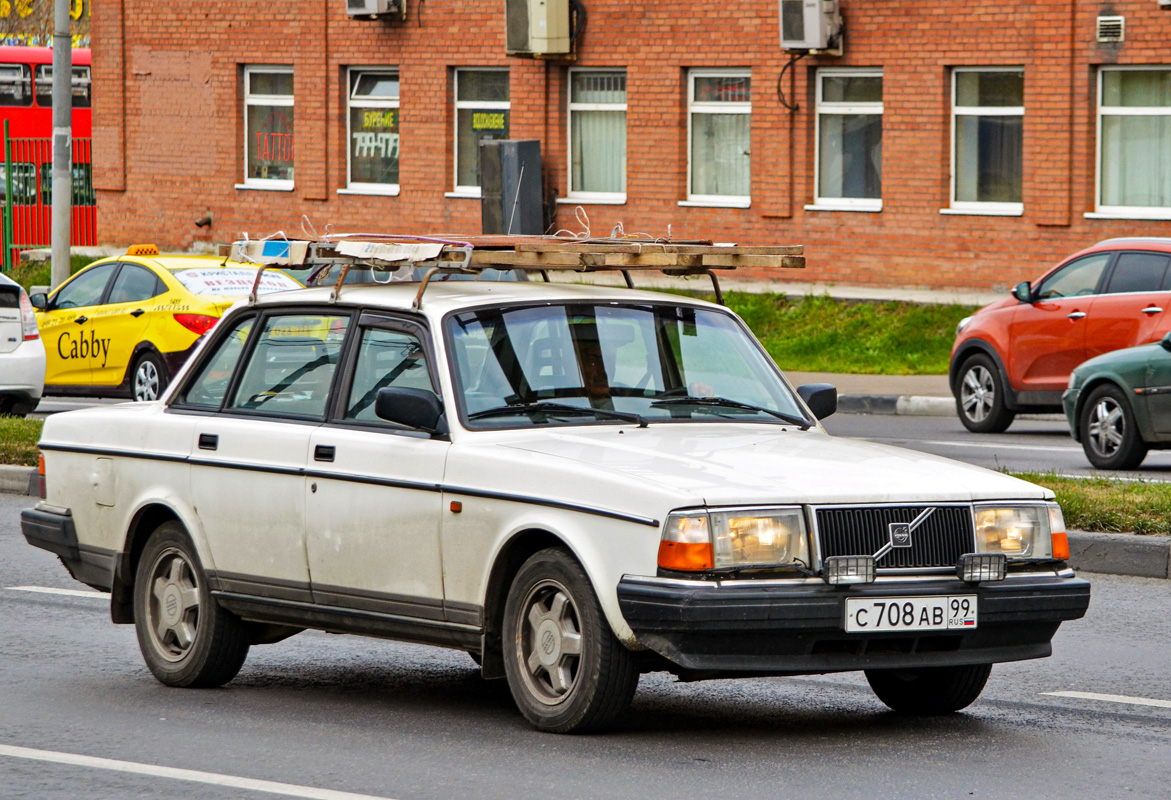 Москва, № С 708 АВ 99 — Volvo 240 GL '86–93