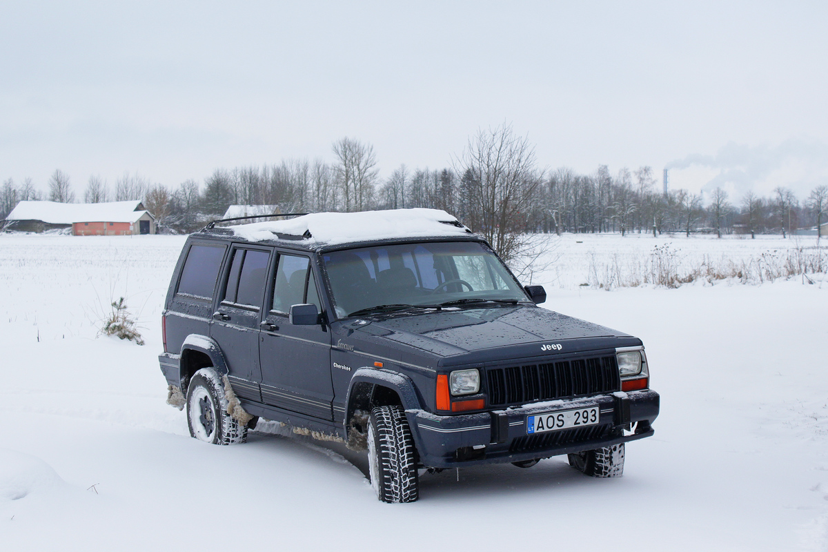 Литва, № AOS 293 — Jeep Cherokee (XJ) '84-01