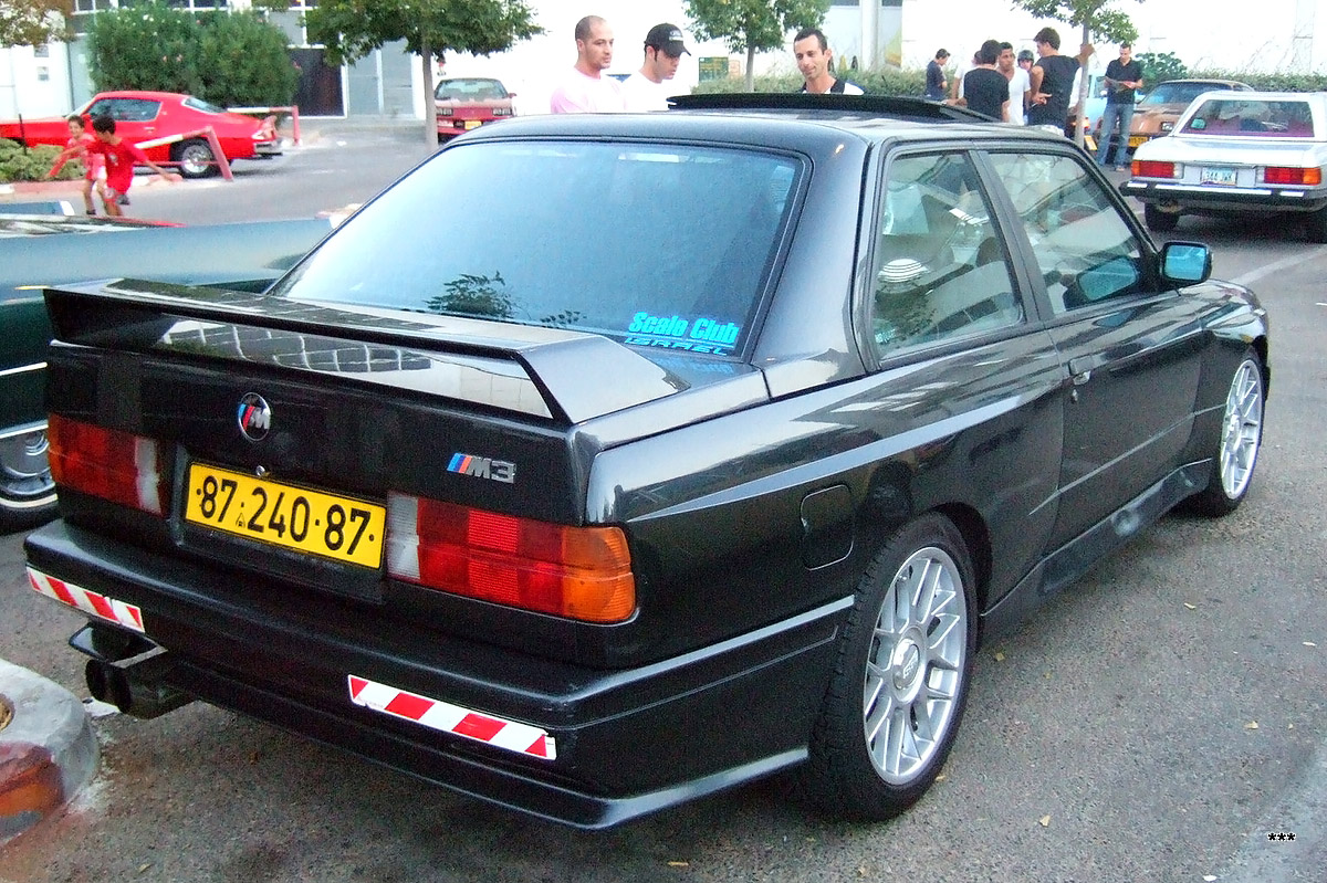 Израиль, № 87-240-87 — BMW 3 Series (E30) '82-94