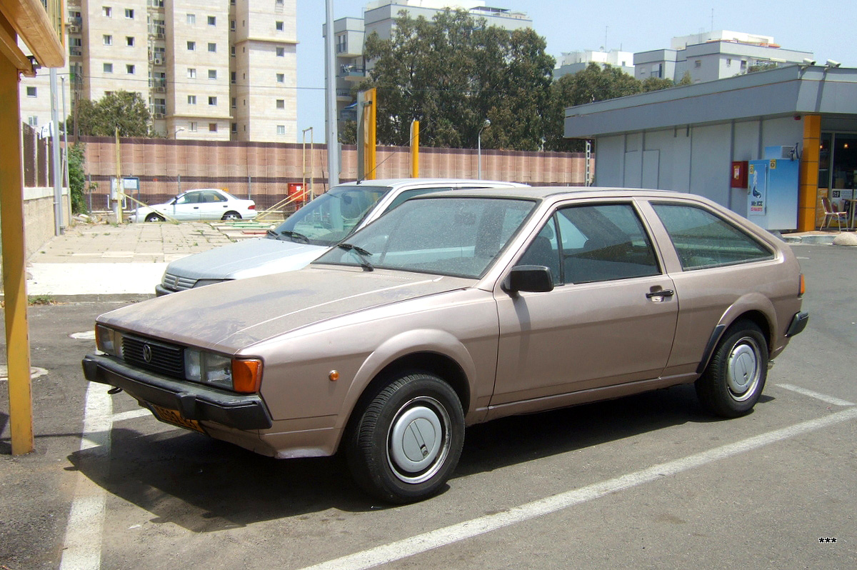 Израиль, № 11-592-83 — Volkswagen Scirocco (2G) '81-92