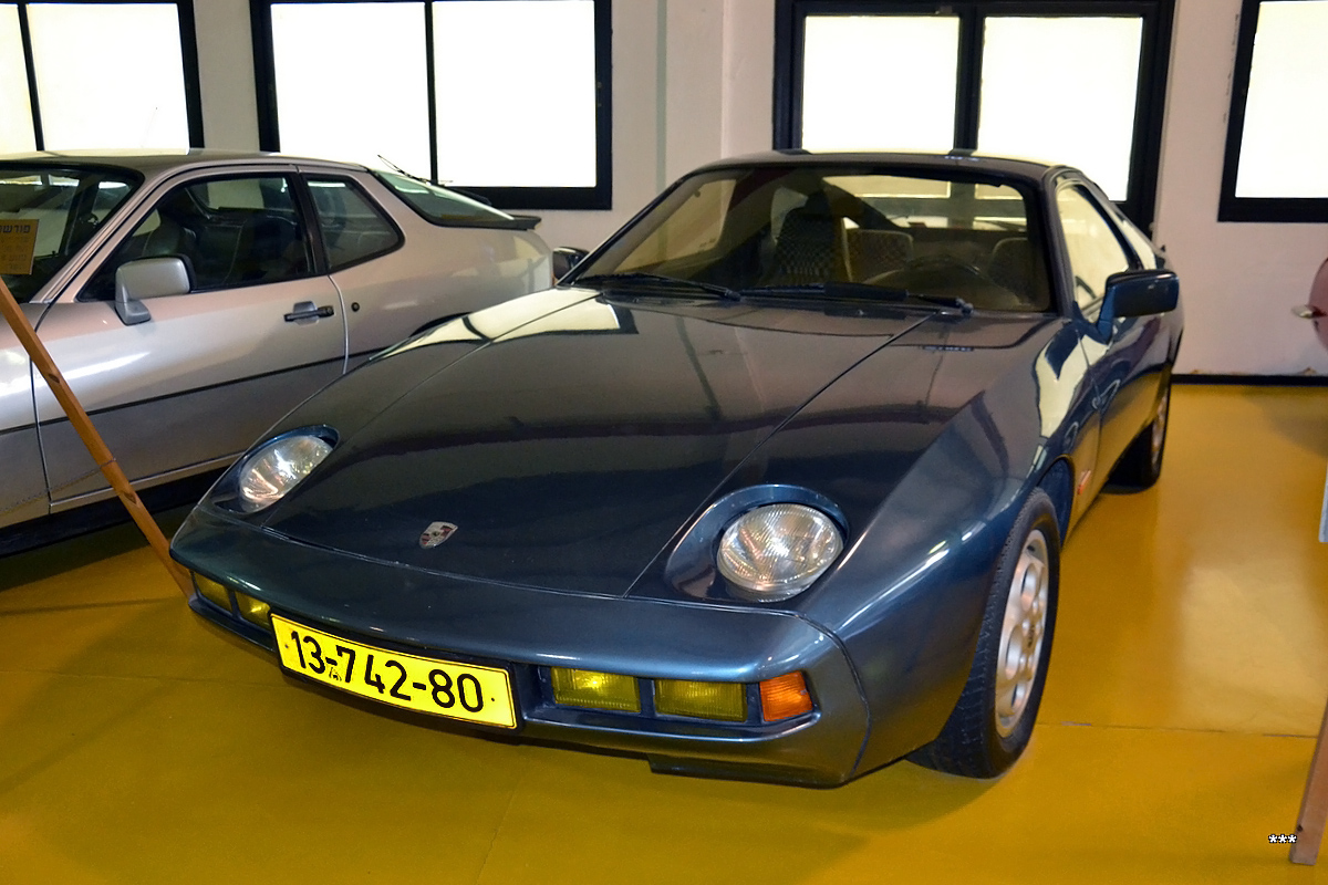 Израиль, № 13-742-80 — Porsche 928 '77-95