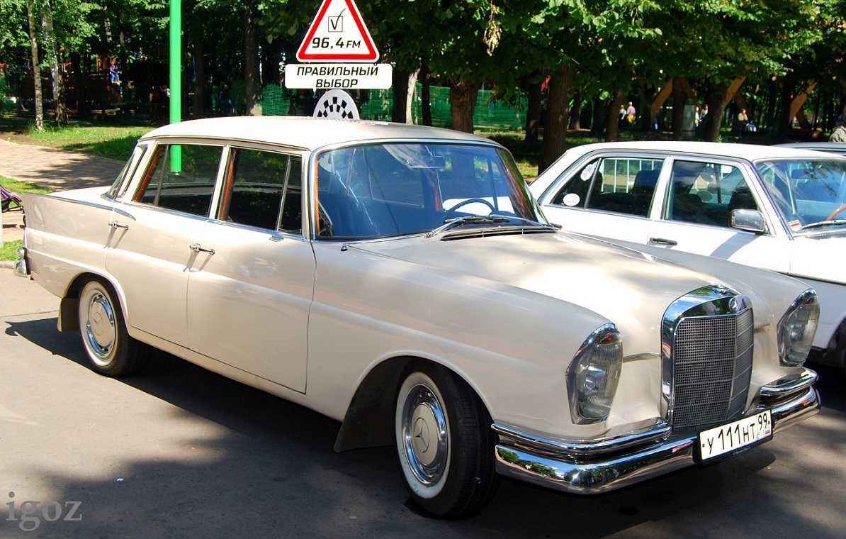 Москва, № У 111 НТ 99 — Mercedes-Benz (W111/W112) '59-65; Москва — Фестиваль "Ретро-Фест" 2014