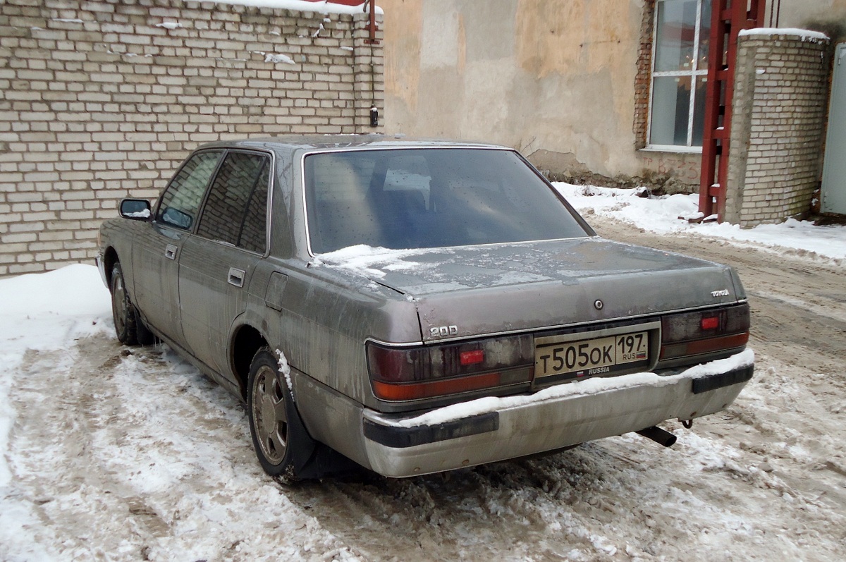 Москва, № Т 505 ОК 197 — Toyota Crown (S130) '87-91