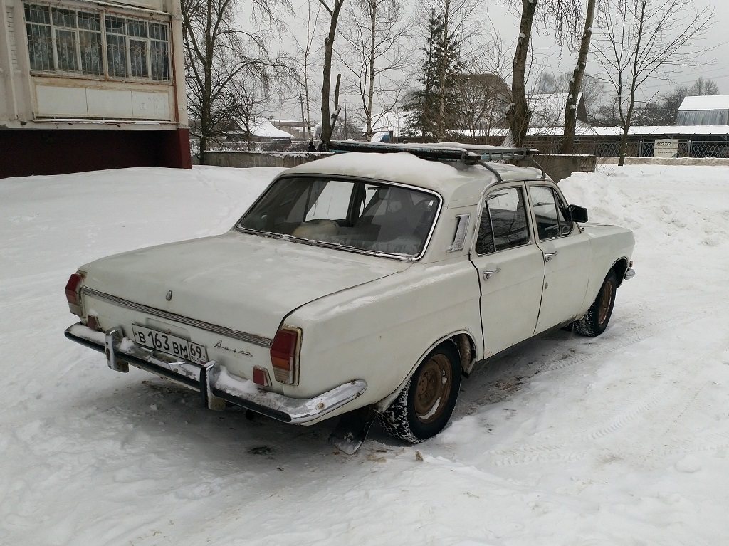 Тверская область, № В 163 ВМ 69 — ГАЗ-24 Волга '68-86