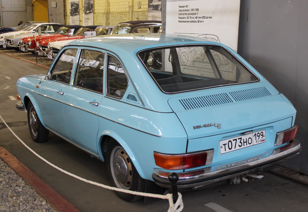 Москва, № Т 073 НО 199 — Volkswagen 411 LE (Typ 4) '69-72