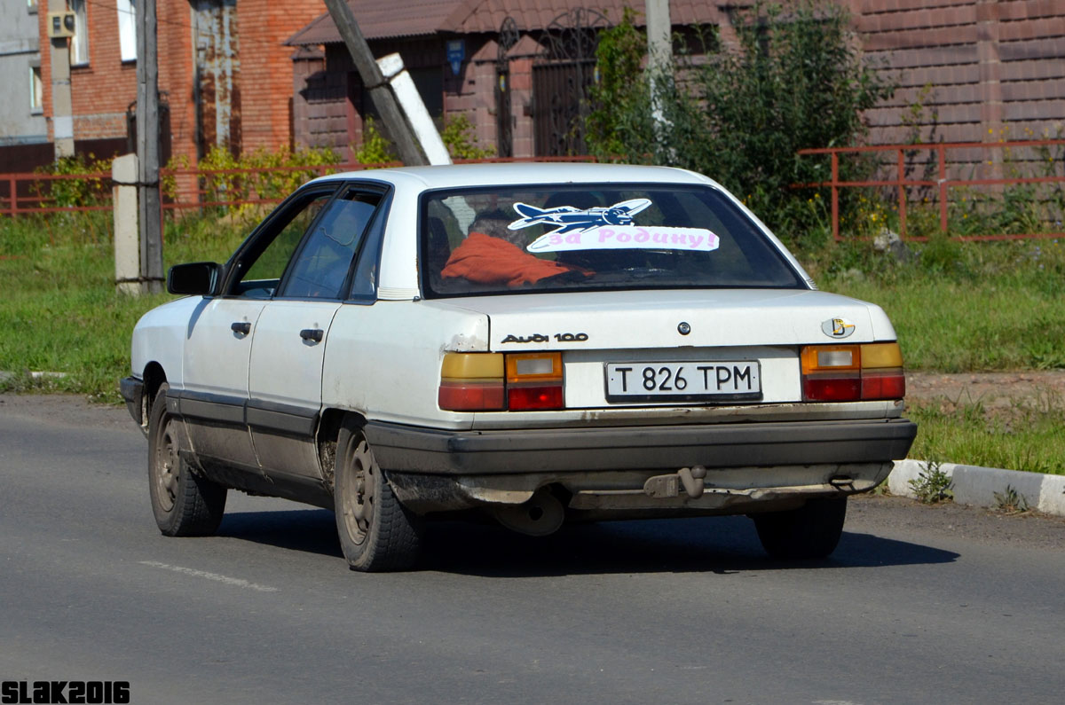 Северо-Казахстанская область, № T 826 TPM — Audi 100 (C3) '82-91