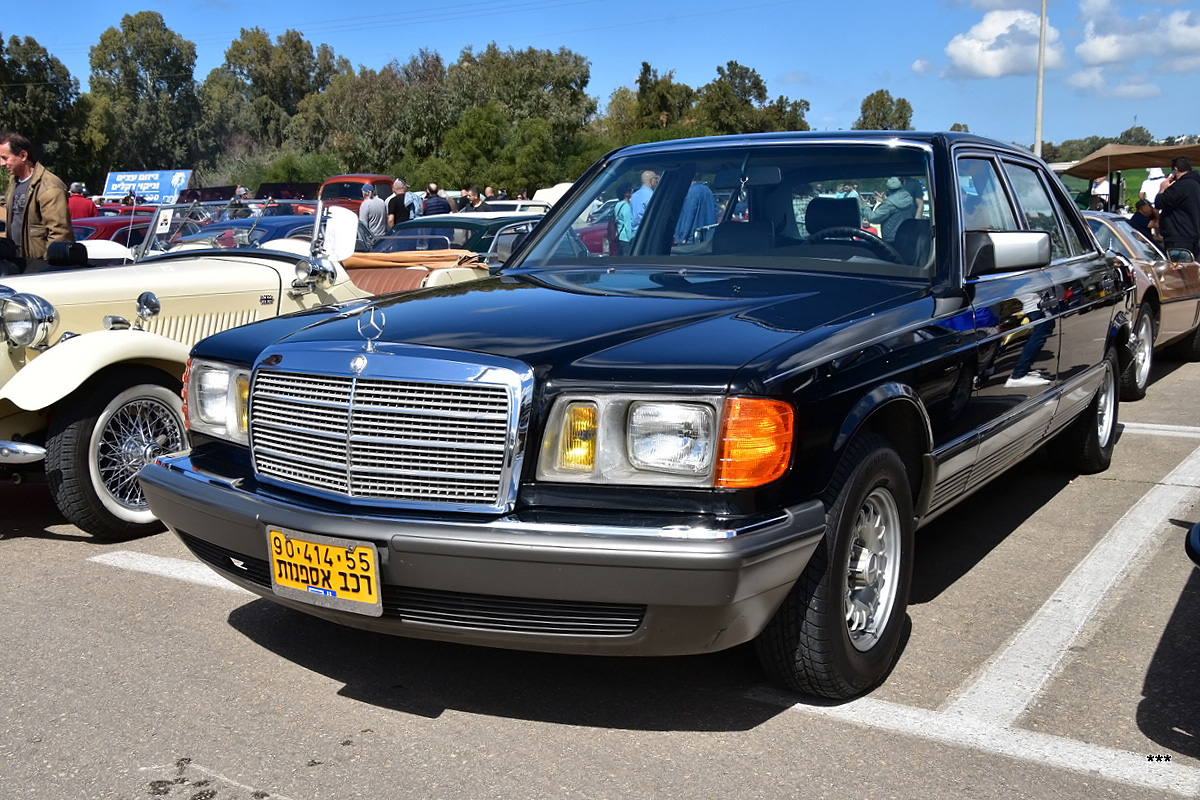 Израиль, № 90-414-55 — Mercedes-Benz (W126) '79-91