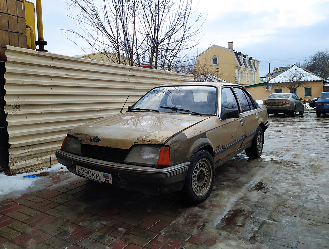 Луганская область, № В 290 КМ — Opel Rekord (E2) '82-86