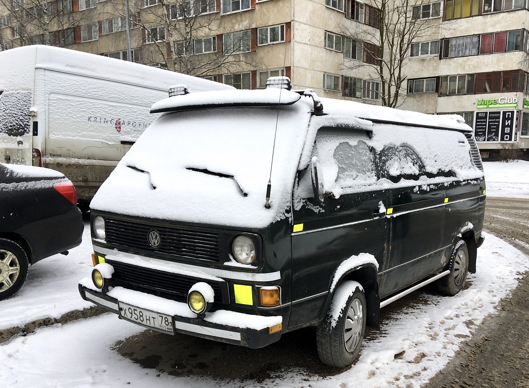 Санкт-Петербург, № Х 958 НТ 78 — Volkswagen Typ 2 (Т3) '79-92