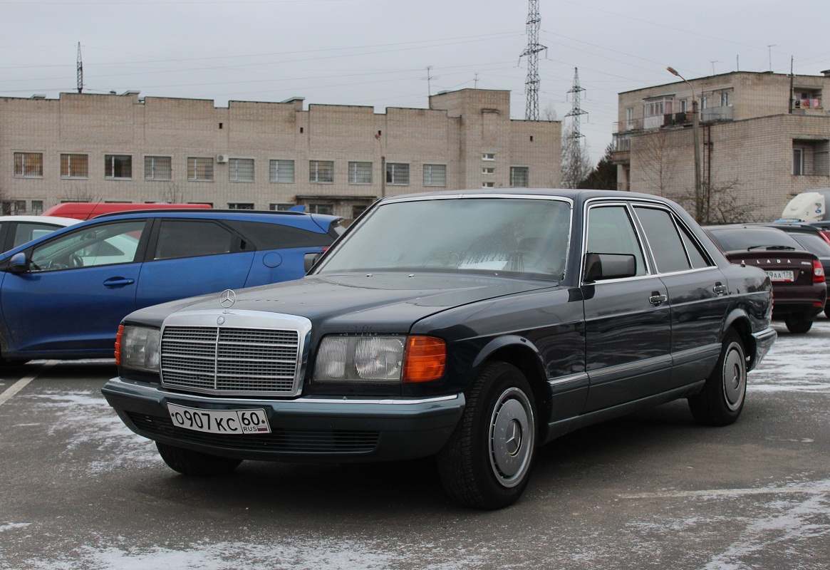 Псковская область, № О 907 КС 60 — Mercedes-Benz (W126) '79-91