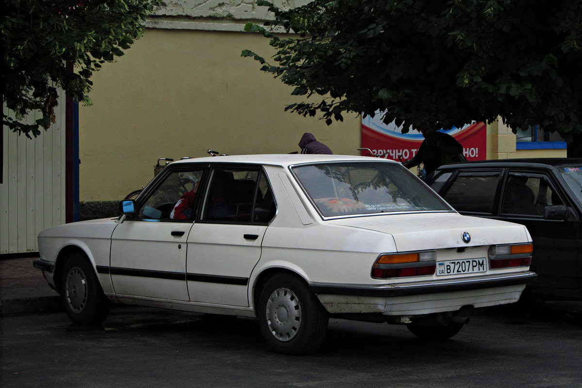 Черниговская область, № В 7207 РМ — BMW 5 Series (E28) '82-88