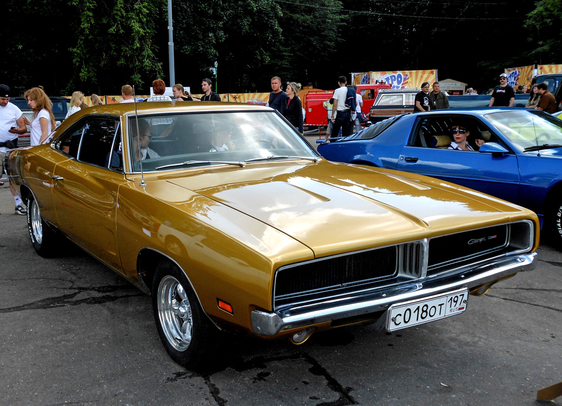 Москва, № С 018 ОТ 197 — Dodge Charger (2G) '68-70; Москва — Фестиваль "Ретро-Фест" 2012