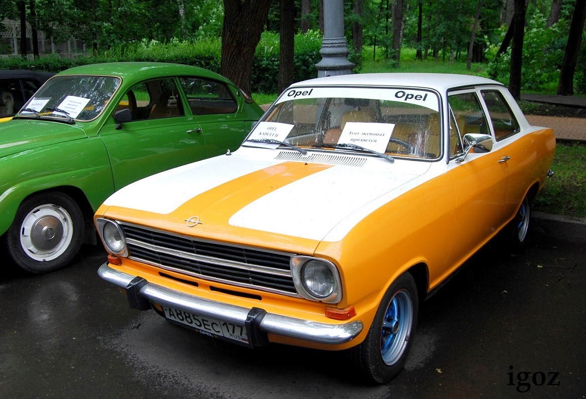 Москва, № А 885 ЕС 177 — Opel Kadett (B) '65-73