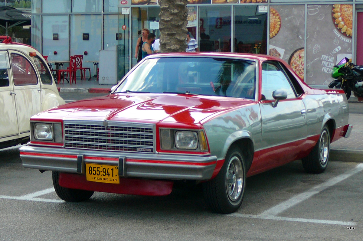 Израиль, № 855-941 — Chevrolet El Camino (5G) '78-87