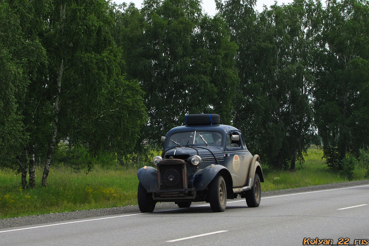 Великобритания, № 459 XUR — Chevrolet Master (HA/HB) '38; Ралли Пекин — Париж (Алтайский край)