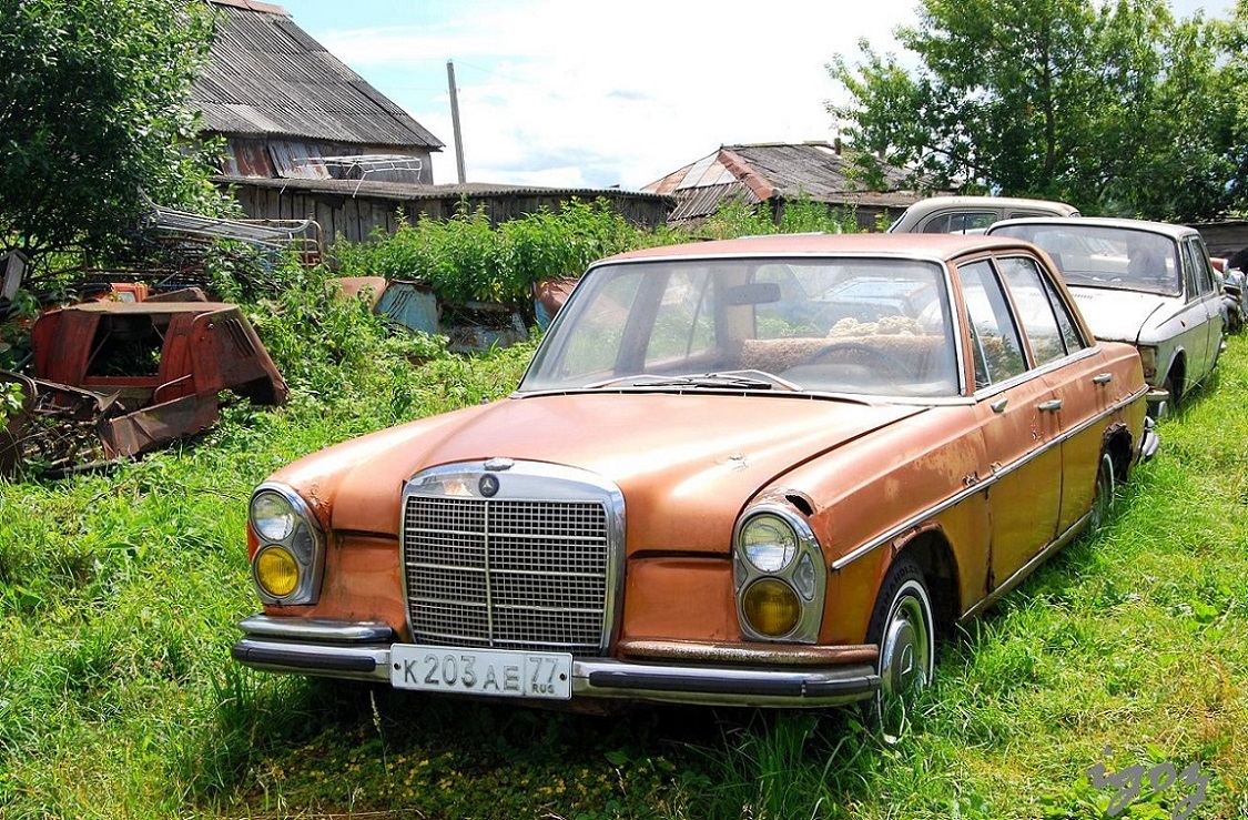 Тульская область, № К 203 АЕ 77 — Mercedes-Benz (W108/W109) '66-72; Москва — Вне региона