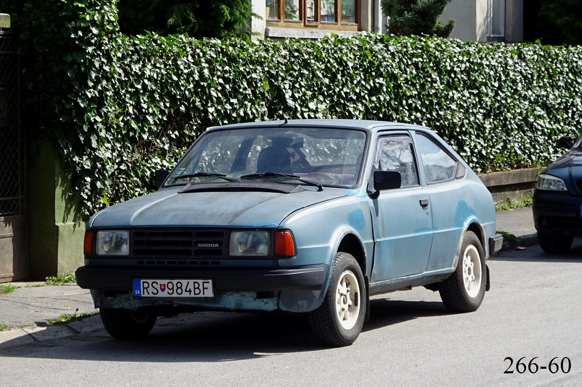 Словакия, № RS-984BF — Škoda Rapid '84-90
