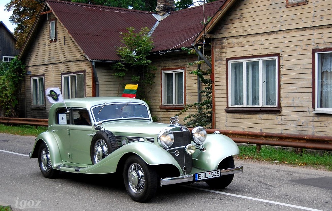 Литва, № EHL 545 — Mercedes-Benz 540K Sedan (W24) '36-37