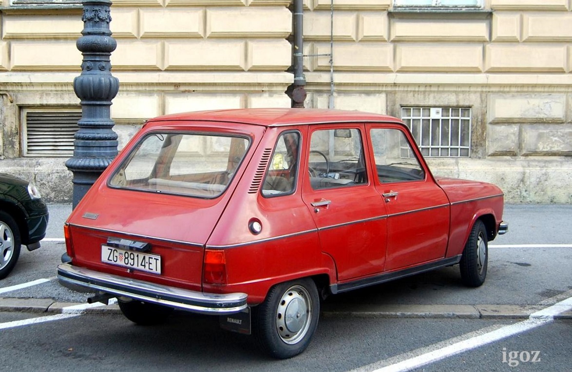 Хорватия, № ZG 8914-ET — Renault 6 '68-86