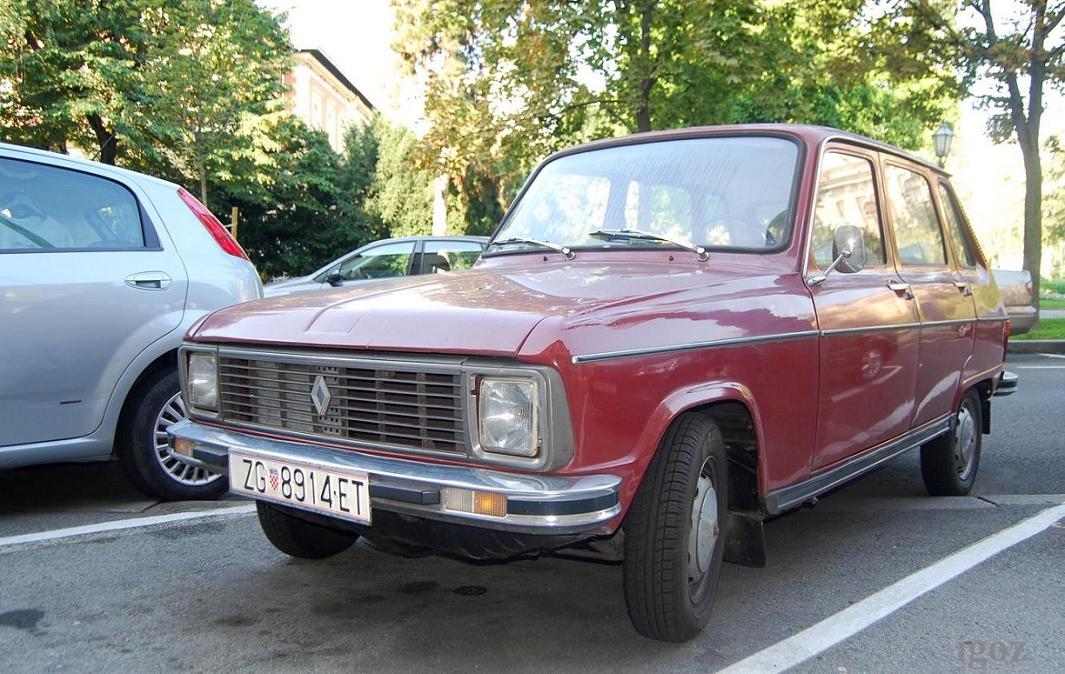 Хорватия, № ZG 8914-ET — Renault 6 '68-86