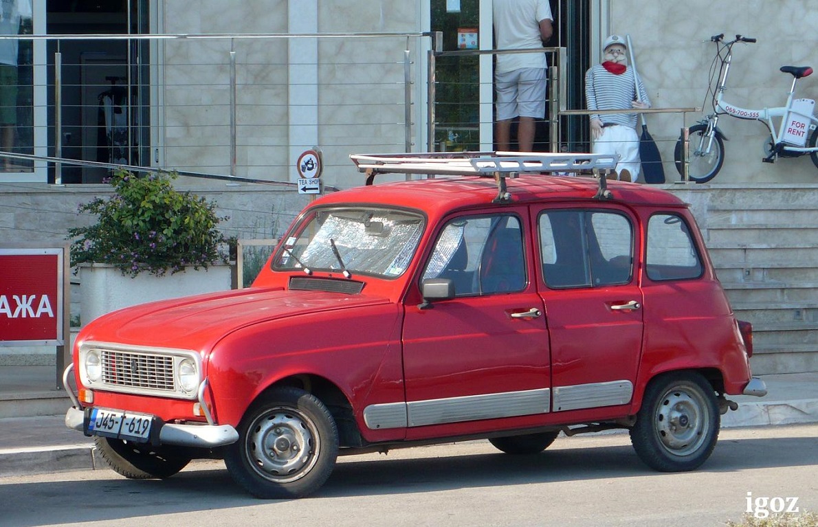 Босния и Герцеговина, № J45-T-619 — Renault 4 '61-94