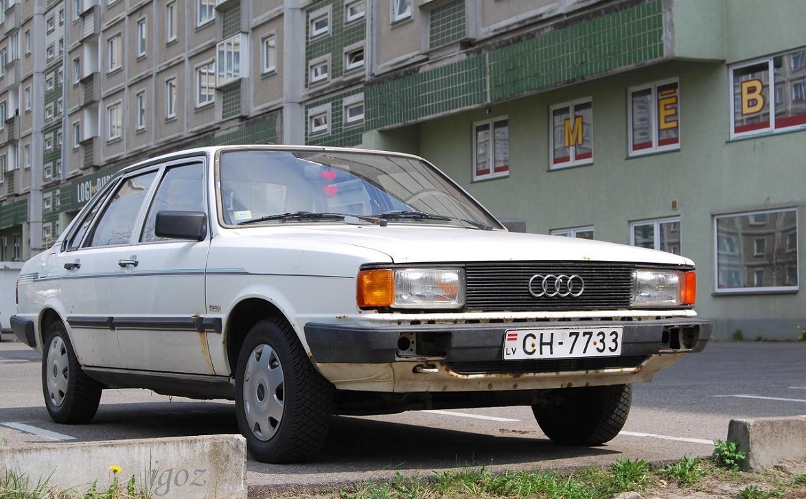 Латвия, № CH-7733 — Audi 80 (B2) '78-86