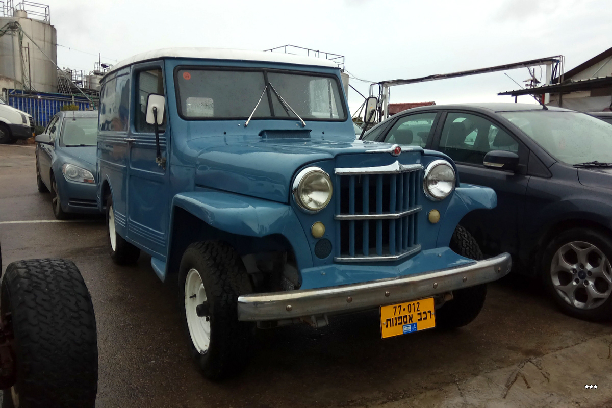 Израиль, № 77-012 — Willys Jeep Station Wagon '49-53
