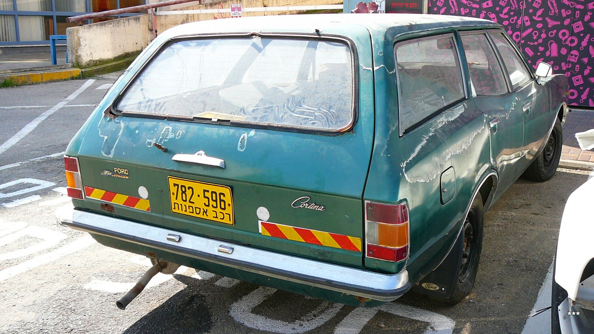 Израиль, № 782-596 — Ford Cortina MkIII '70-76