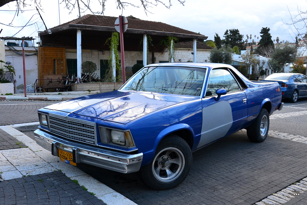 Израиль, № 856-936 — Chevrolet El Camino (5G) '78-87